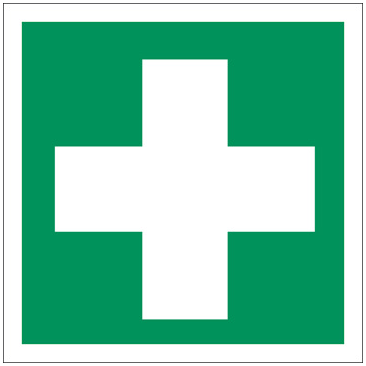 Аптечка первой медицинской помощи - Знаки обозначения выхода